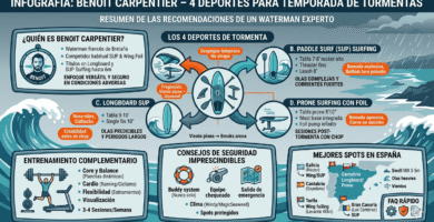 Benoit Carpentier: 4 deportes para practicar en temporada de tormentas