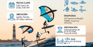 Jupiter Waterman’s Challenge 2026: La prueba multideporte de downwind regresa a Florida